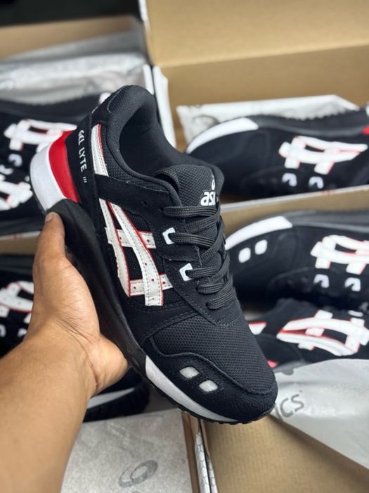 Tênis Masculino Asics Gel-Lyte III X Preto (Premium em Couro)