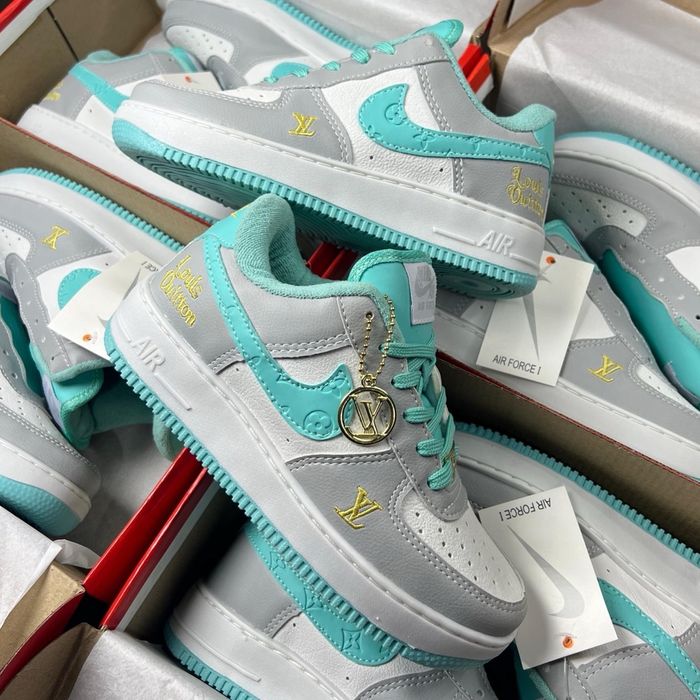 Air Force LV x Verde Água- (Linha Premium)