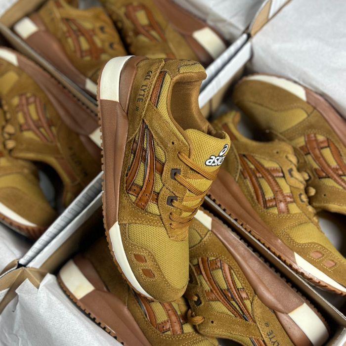 Tênis Masculino Asics Gel-Lyte III x Caramelo (Premium em Couro)