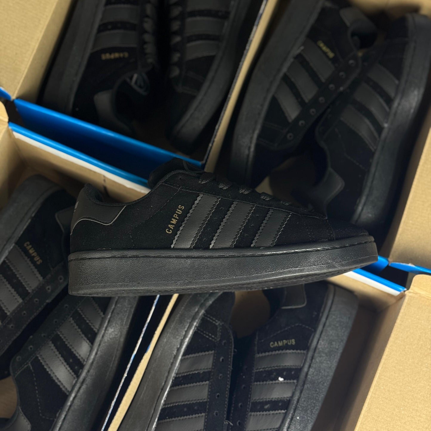 Adidas Campus Primeira Linha - Feminino/Masculino x All Black