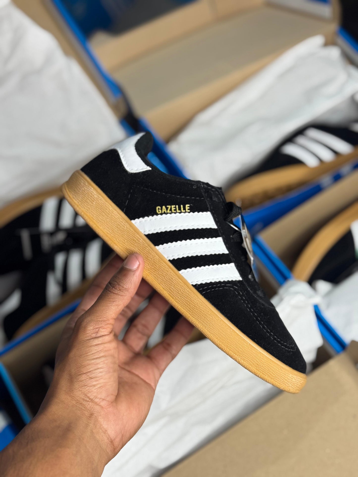 Adidas Gazelle (Linha Premium) Preto