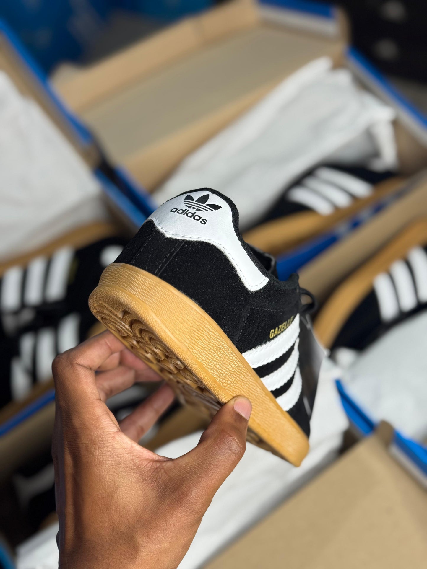 Adidas Gazelle (Linha Premium) Preto