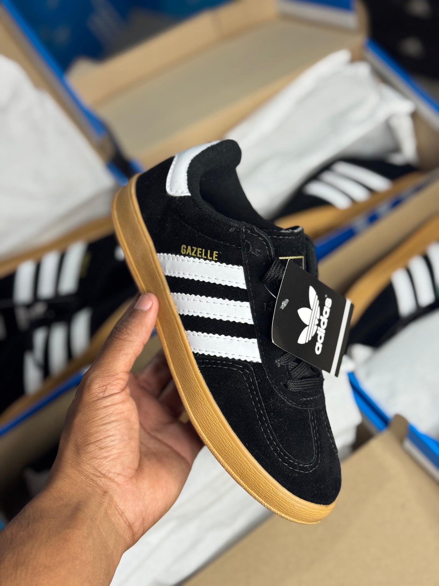 Adidas Gazelle (Linha Premium) Preto
