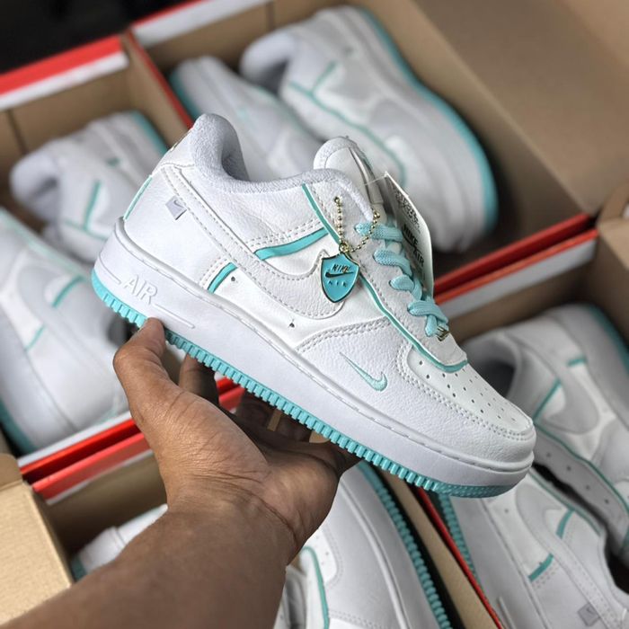 Air Force Sombra Branco/Verde agua