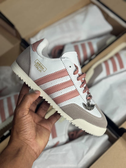 Adidas Itália (Linha Premium) branco x rosé