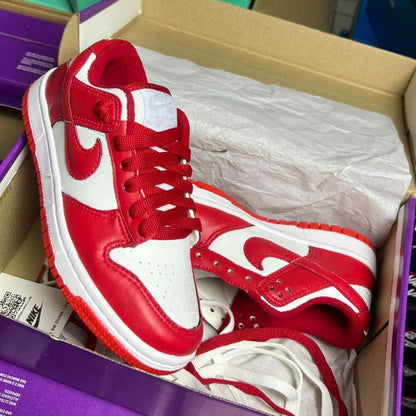 Nike Dunk - Branco/Vermelho