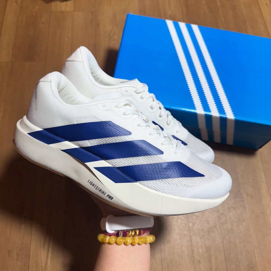 Adidas Adizero Evo Sl Branco/Azul Importado 1.1