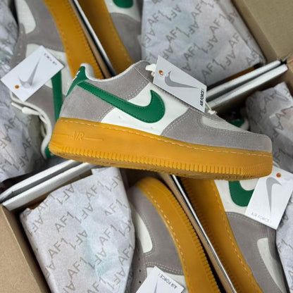 AIR FORCE PLATAFORMA ESTILO, ALTURA E CONFORTO EM UM SÓ TÊNIS! BRANCO/VERDE