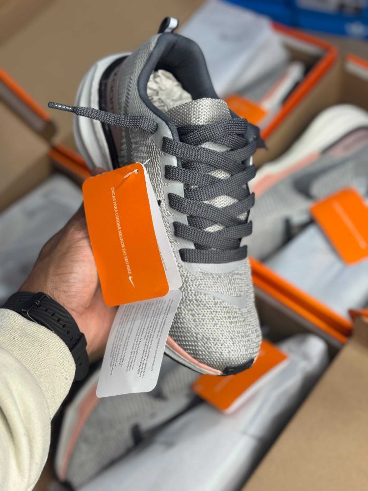 Nike ZoomX - (Linha Premium) x Prata/rose