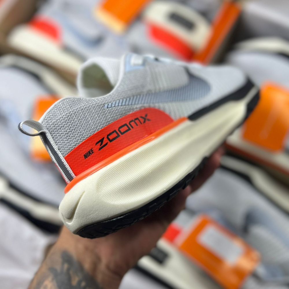 Nike ZoomX 04 - (Linha Premium)x Branco/Laranja