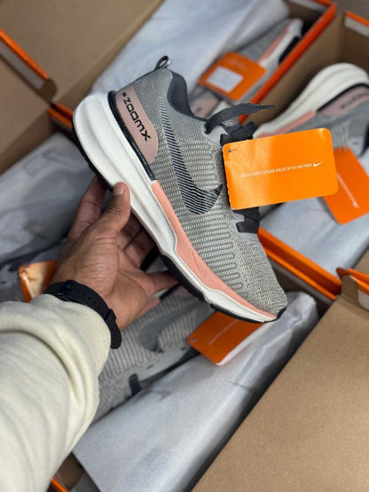Nike ZoomX - (Linha Premium) x Prata/rose